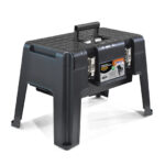 CAJA BANQUETA MULTIUSOS BROCHE METAL