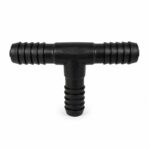 PLASTIDUCTO TE ESTRIADA 1/2" NEGRO