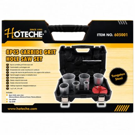 JUEGO MECHA COPA PARA CERAMICA O PORCELANATO 8 PZAS