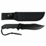 CUCHILLO DE CAZA 12" CON ESTUCHE